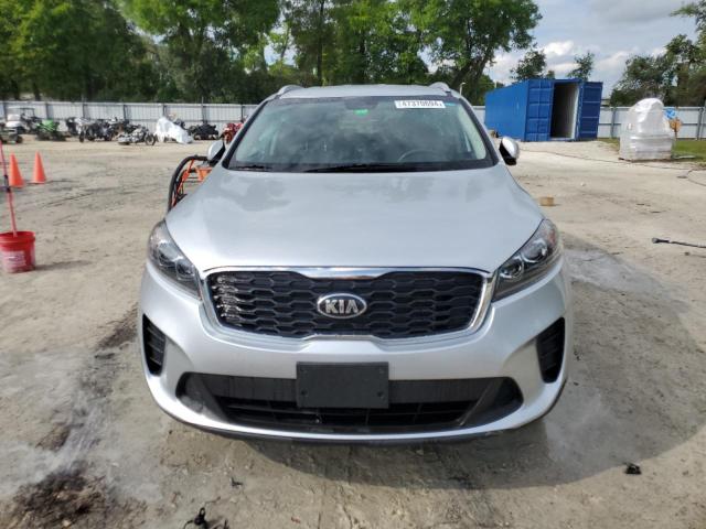 5XYPG4A37KG545846 - 2019 KIA SORENTO L SILVER photo 5