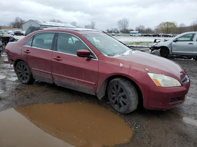 1HGCM66376A052980 - 2006 HONDA ACCORD LX RED photo 4