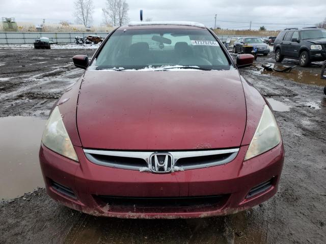 1HGCM66376A052980 - 2006 HONDA ACCORD LX RED photo 5