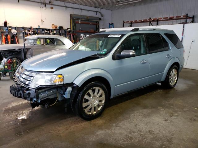 1FMDK03W28GA12581 - 2008 FORD TAURUS X LIMITED BLUE photo 1