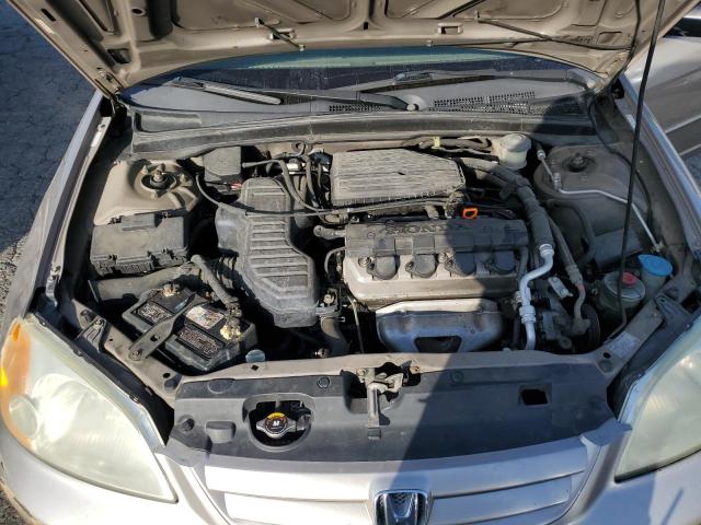 2HGES16522H539762 - 2002 HONDA CIVIC LX CREAM photo 11