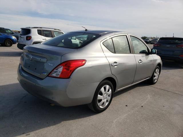 3N1CN7AP0CL905190 - 2012 NISSAN VERSA S GRAY photo 3