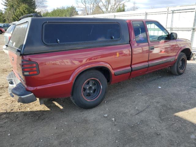 1GCCS19X038176453 - 2003 CHEVROLET S TRUCK S10 BURGUNDY photo 3