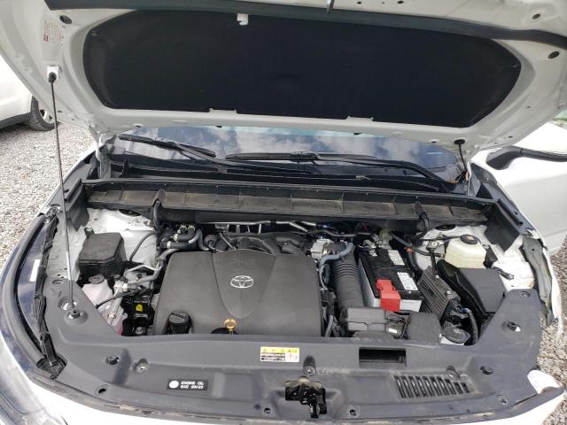 5TDGZRBH4NS589439 - 2022 TOYOTA HIGHLANDER XLE WHITE photo 12
