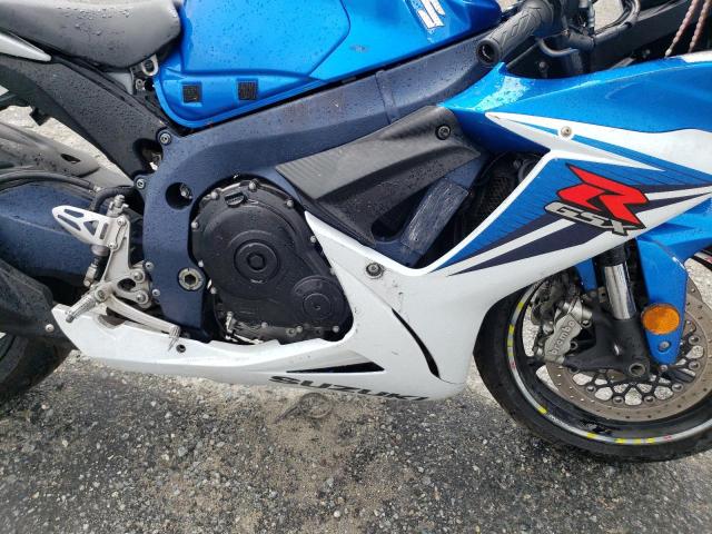 JS1GN7FA1B2100053 - 2011 SUZUKI GSX-R600 BLUE photo 7