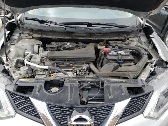 JN8AT2MV6GW137968 - 2016 NISSAN ROGUE S SILVER photo 11