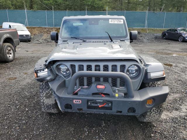 1C4HJXFN8MW726932 - 2021 JEEP WRANGLER RUBICON GRAY photo 5