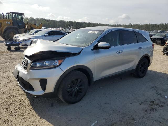 5XYPG4A33KG575040 - 2019 KIA SORENTO L SILVER photo 1