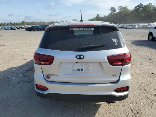 5XYPG4A33KG575040 - 2019 KIA SORENTO L SILVER photo 6