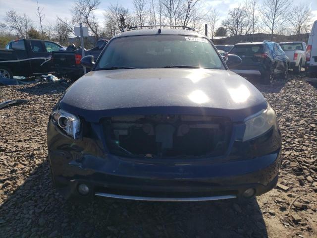 JNRAS08W87X200357 - 2007 INFINITI FX35 BLUE photo 5