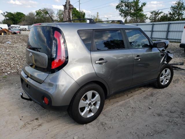 KNDJN2A22K7656843 - 2019 KIA SOUL GRAY photo 3