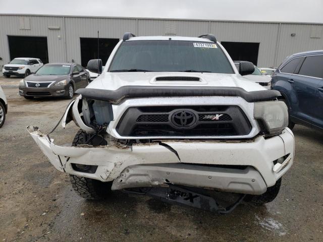 5TFJU4GN4DX036563 - 2013 TOYOTA TACOMA DOUBLE CAB PRERUNNER WHITE photo 5