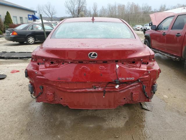 58ADZ1B12LU081586 - 2020 LEXUS ES 350 RED photo 6