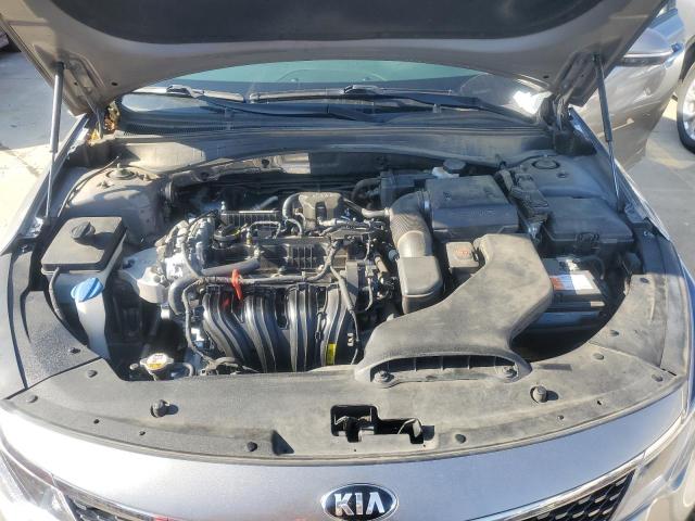 5XXGU4L33JG249036 - 2018 KIA OPTIMA EX GRAY photo 11