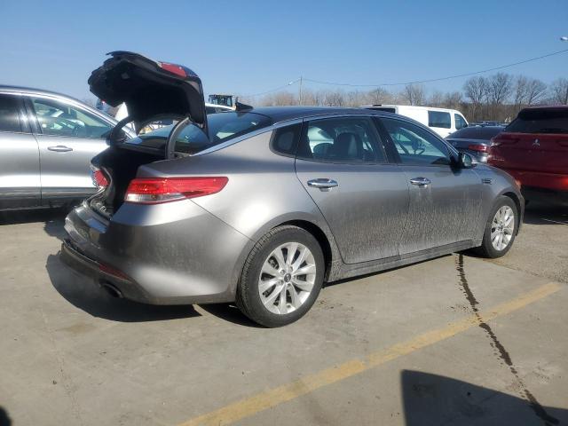 5XXGU4L33JG249036 - 2018 KIA OPTIMA EX GRAY photo 3