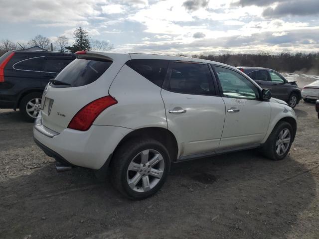 JN8AZ08W17W644007 - 2007 NISSAN MURANO SL WHITE photo 3