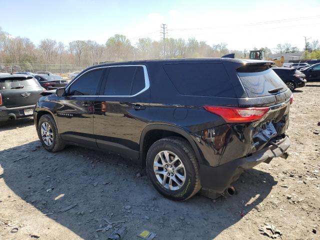 1GNERFKW0JJ156137 - 2018 CHEVROLET TRAVERSE LS BLACK photo 2