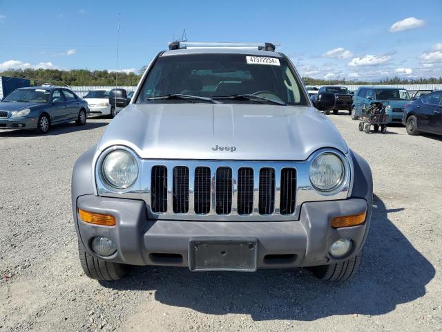 1J4GL48K14W252307 - 2004 JEEP LIBERTY SPORT SILVER photo 5