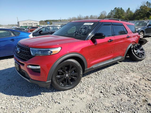 1FMSK7DH8LGC10235 - 2020 FORD EXPLORER XLT RED photo 1