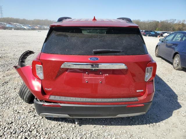 1FMSK7DH8LGC10235 - 2020 FORD EXPLORER XLT RED photo 6