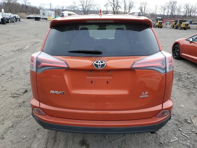 JTMBFREV2GD189222 - 2016 TOYOTA RAV4 LE ORANGE photo 6