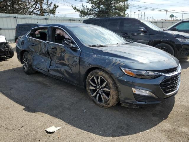 1G1ZG5ST2MF064804 - 2021 CHEVROLET MALIBU RS ლურჯი ფოტო 4