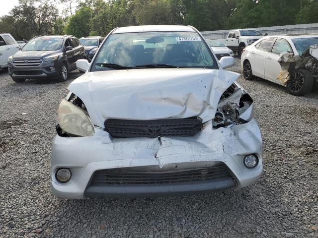 2T1KR32E08C707433 - 2008 TOYOTA COROLLA MA XR SILVER photo 5