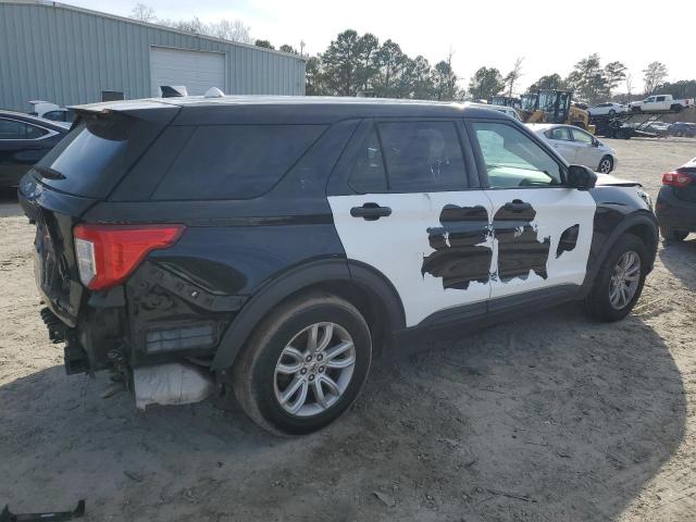 1FM5K8AB2LGB85562 - 2020 FORD EXPLORER POLICE INTERCEPTOR 双色 照片 3