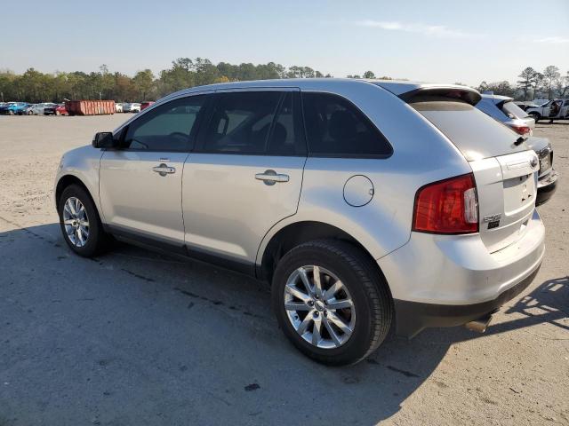 2FMDK3JC6EBB34647 - 2014 FORD EDGE SEL SILVER photo 2