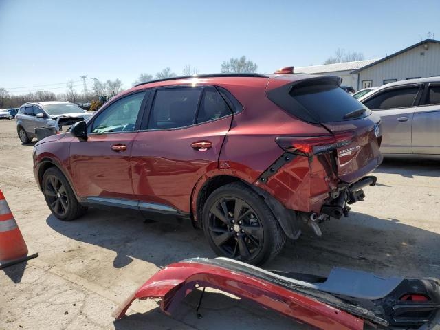 LRBFZPR40MD140075 - 2021 BUICK ENVISION ESSENCE Tünd qırmızı foto 2