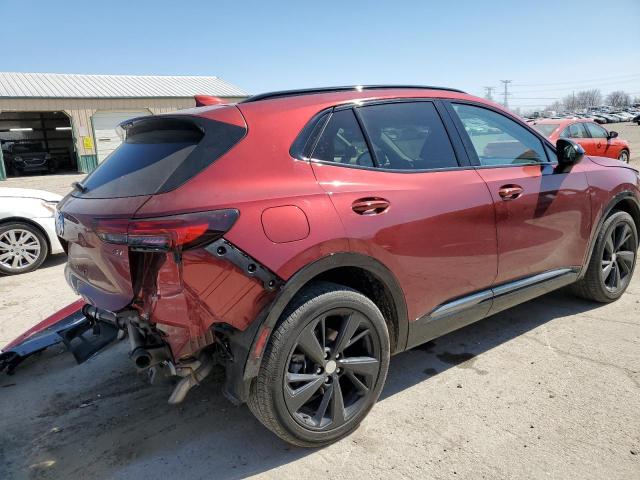 LRBFZPR40MD140075 - 2021 BUICK ENVISION ESSENCE Tünd qırmızı foto 3