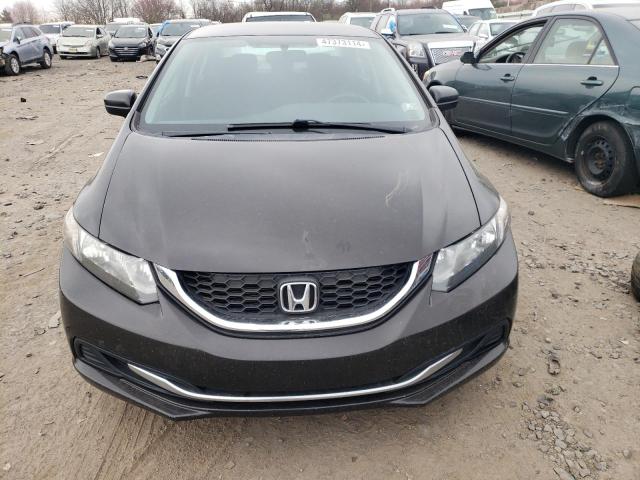 2HGFB2F53EH517929 - 2014 HONDA CIVIC LX BLACK photo 5