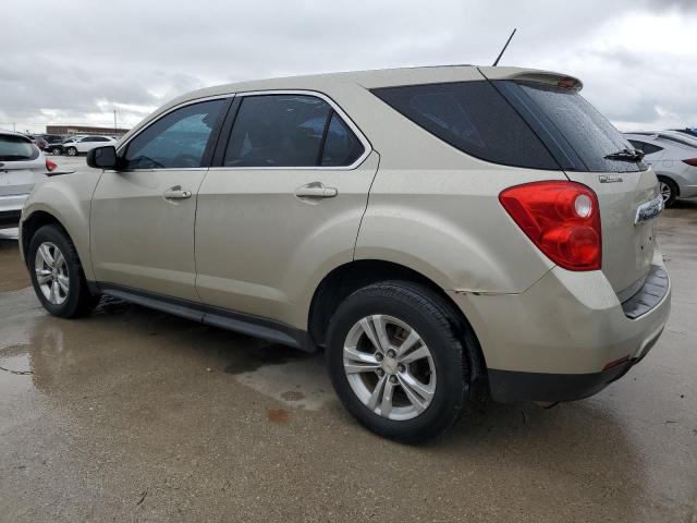 1GNALAEK1EZ114840 - 2014 CHEVROLET EQUINOX LS BEIGE photo 2