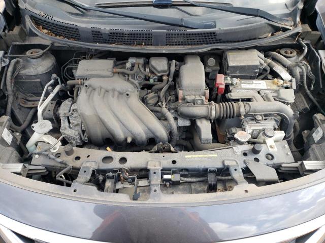 3N1CN7AP5FL883479 - 2015 NISSAN VERSA S GRAY photo 11