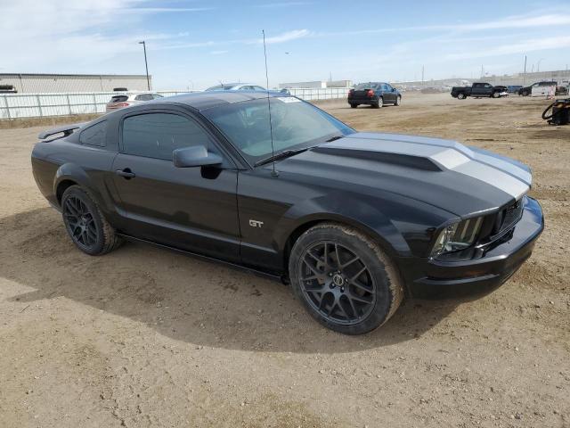 1ZVHT82H665147119 - 2006 FORD MUSTANG GT BLACK photo 4