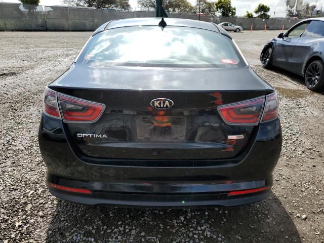 KNAGM4ADXF5077642 - 2015 KIA OPTIMA HYBRID CHARCOAL photo 6