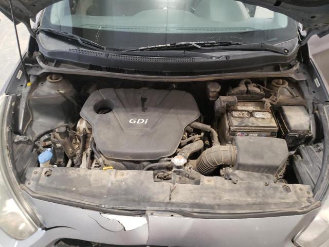 KMHCT4AE3DU471544 - 2013 HYUNDAI ACCENT GLS GRAY photo 11