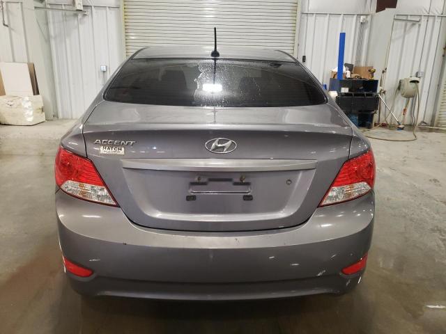 KMHCT4AE3DU471544 - 2013 HYUNDAI ACCENT GLS GRAY photo 6