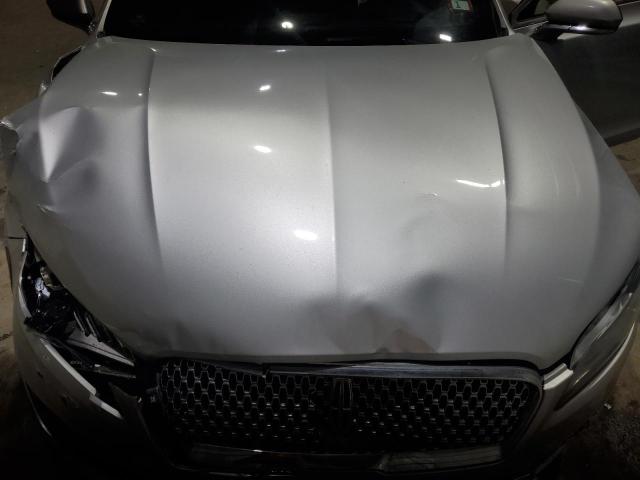 3LN6L5F9XHR638493 - 2017 LINCOLN MKZ RESERVE ვერცხლისფერი ფოტო 11