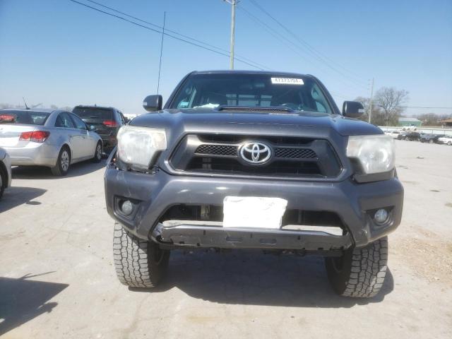 3TMLU4EN6FM205602 - 2015 TOYOTA TACOMA DOUBLE CAB GRAY photo 5