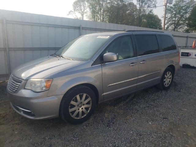 2C4RC1BG5ER160161 - 2014 CHRYSLER TOWN AND C TOURING SILVER photo 1