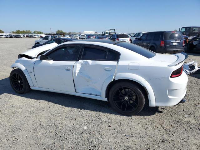 2C3CDXCT2KH630234 - 2019 DODGE CHARGER R/T WHITE photo 2