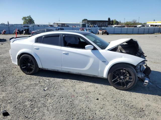 2C3CDXCT2KH630234 - 2019 DODGE CHARGER R/T WHITE photo 4