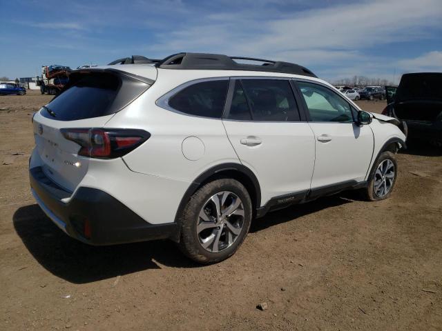 4S4BTAMC0N3218340 - 2022 SUBARU OUTBACK LIMITED WHITE photo 3