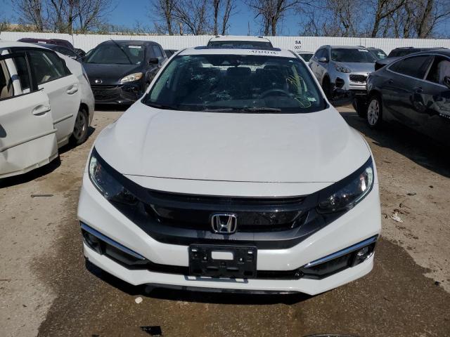 JHMFC1F36KX003678 - 2019 HONDA CIVIC EX WHITE photo 5