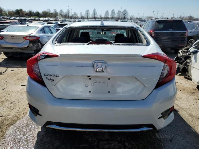 JHMFC1F36KX003678 - 2019 HONDA CIVIC EX WHITE photo 6