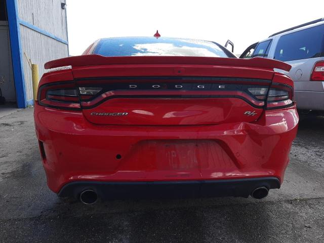 2C3CDXCT5NH133120 - 2022 DODGE CHARGER R/T RED photo 6