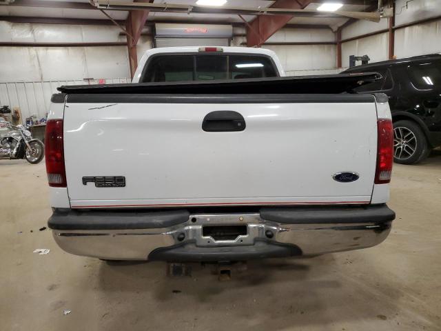 1FTNX21P14EA57468 - 2004 FORD F250 SUPER DUTY WHITE photo 6