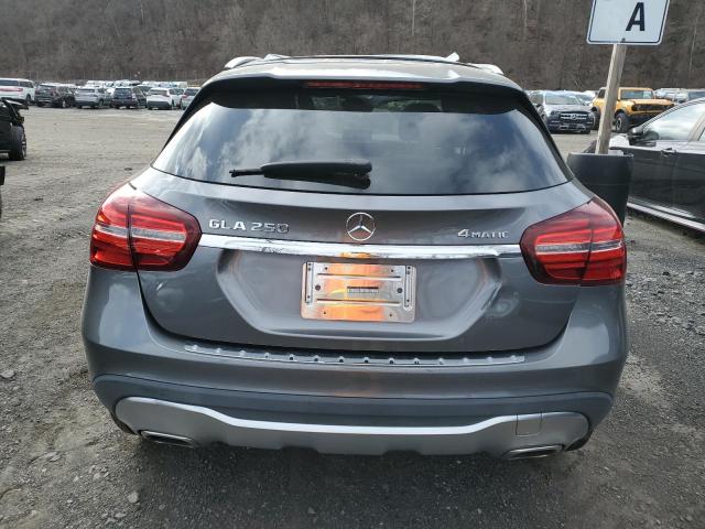 WDCTG4GB5KJ642471 - 2019 MERCEDES-BENZ GLA 250 4MATIC GRAY photo 6