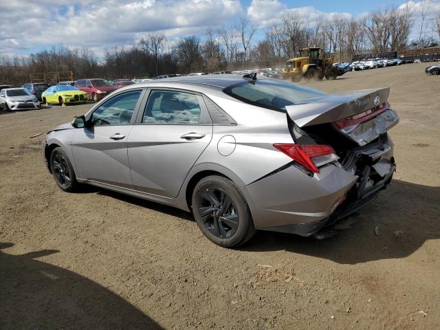 KMHLM4AJ6PU084811 - 2023 HYUNDAI ELANTRA BLUE SILVER photo 2